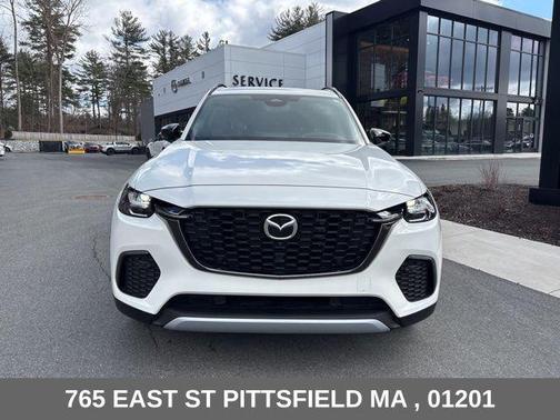 Rhodium White Premium 2025 Mazda CX-70 PHEV Premium Plus Package