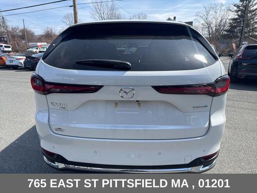 Rhodium White Premium 2024 Mazda CX-90 PHEV Premium Plus