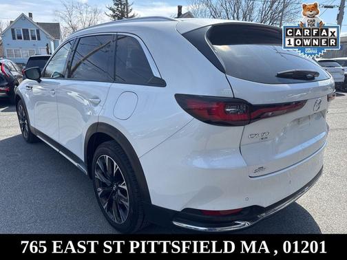 Rhodium White Premium 2024 Mazda CX-90 PHEV Premium Plus