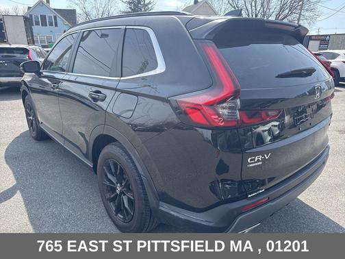 Crystal Black Pearl 2025 Honda CR-V Hybrid Sport AWD