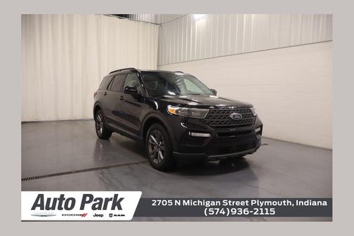 Black Metallic 2023 Ford Explorer XLT