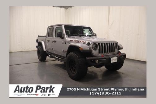 Billet Silver Metallic Clearcoat 2020 Jeep Gladiator Rubicon