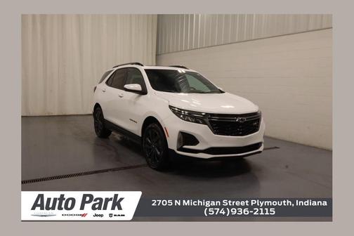Summit White 2022 Chevrolet Equinox RS
