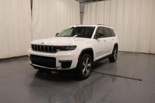 Bright White Clearcoat 2021 Jeep Grand Cherokee L Limited