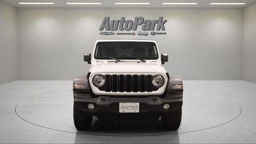 Bright White Clearcoat 2024 Jeep Wrangler Sport