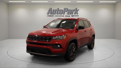 Red 2026 Jeep Compass Latitude