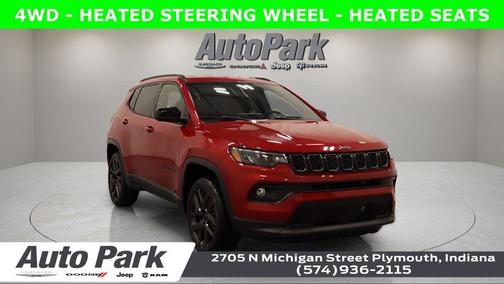 Red 2026 Jeep Compass Latitude