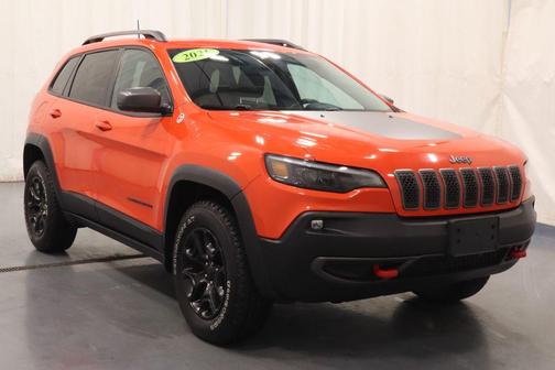 Spitfire Orange Clearcoat 2021 Jeep Cherokee Trailhawk