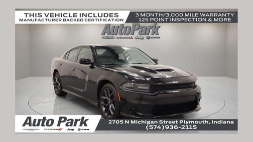 Pitch Black Clearcoat 2021 Dodge Charger GT