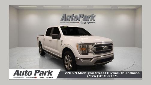 Oxford White 2021 Ford F-150 XLT
