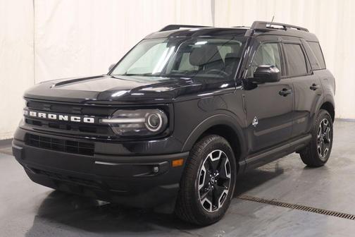 Shadow Black 2021 Ford Bronco Sport Outer Banks