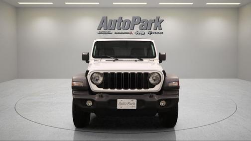 Bright White Clearcoat 2024 Jeep Wrangler Sport