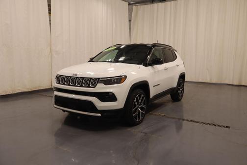 Bright White Clearcoat 2025 Jeep Compass Limited