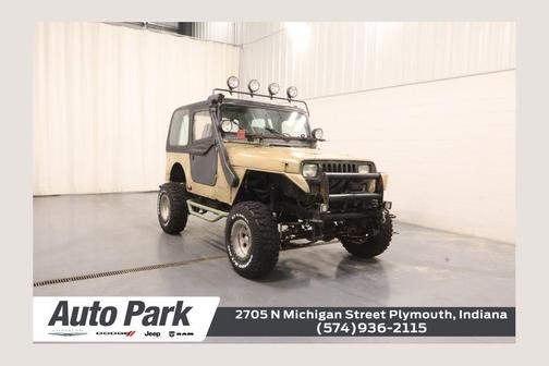 Tan 1994 Jeep Wrangler SE 4WD