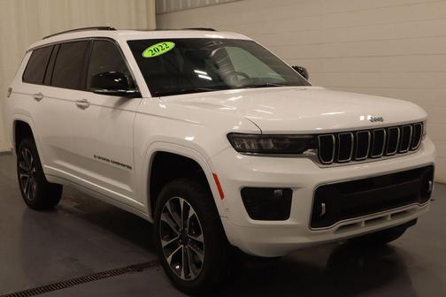 Bright White Clearcoat 2022 Jeep Grand Cherokee L Overland