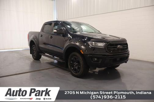 Shadow Black 2023 Ford Ranger Lariat