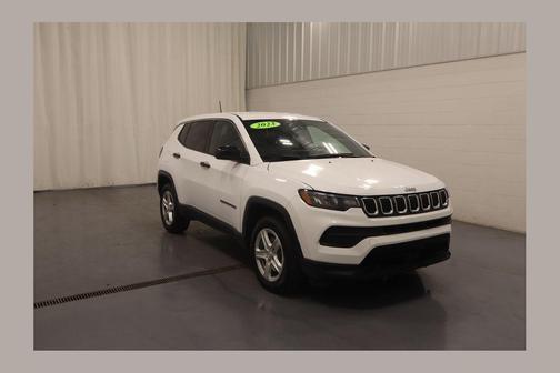 Bright White Clearcoat 2023 Jeep Compass Sport