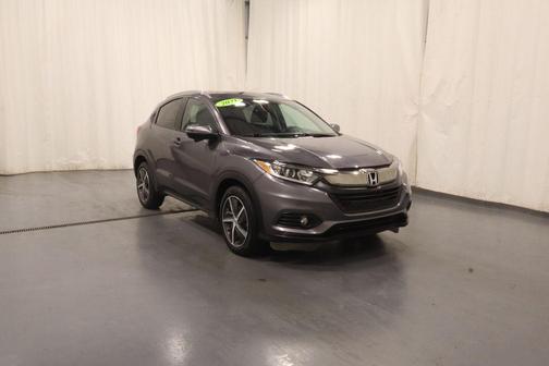 Gray 2021 Honda HR-V EX