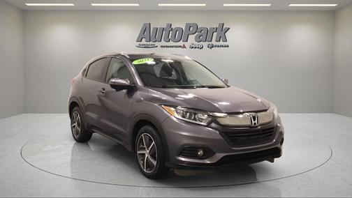Gray 2021 Honda HR-V EX