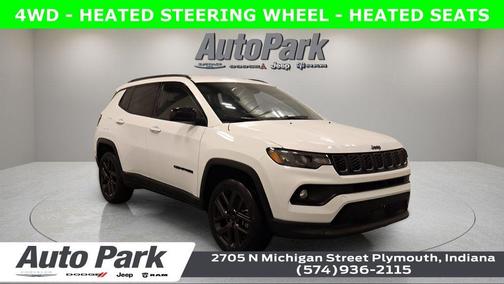 Bright White Clearcoat 2026 Jeep Compass Latitude
