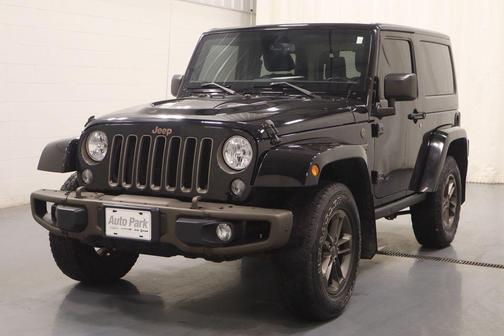 Black Clearcoat 2016 Jeep Wrangler Sahara
