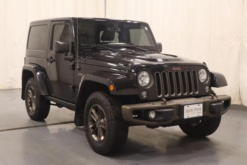 Black Clearcoat 2016 Jeep Wrangler Sahara
