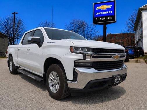 Summit White 2021 Chevrolet Silverado 1500 LT