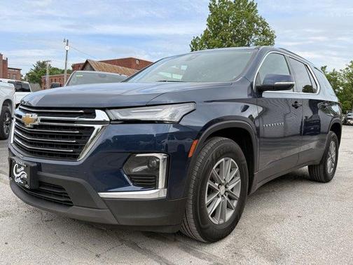 Northsky Blue Metallic 2023 Chevrolet Traverse LT Cloth