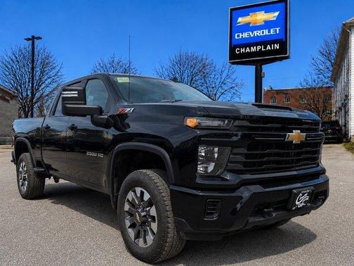 Black 2024 Chevrolet Silverado 2500 Custom