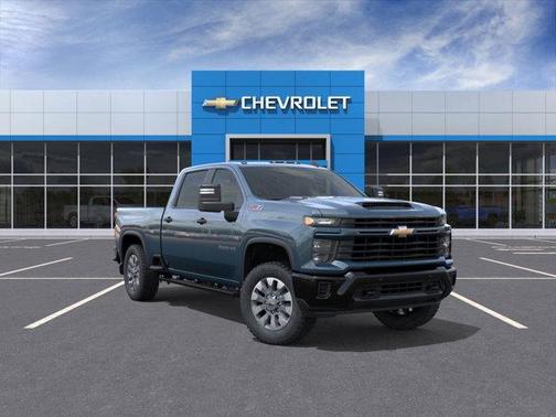 Lakeshore Blue Metallic 2026 Chevrolet Silverado 2500 Custom Truck