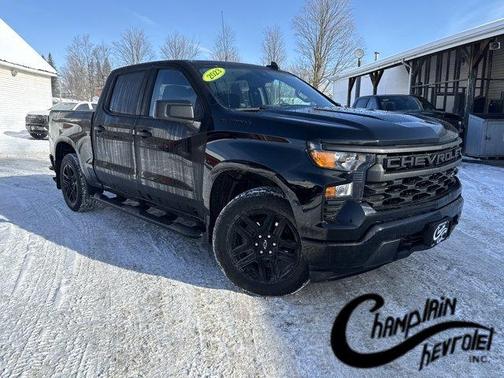 Black 2023 Chevrolet Silverado 1500 Custom Truck