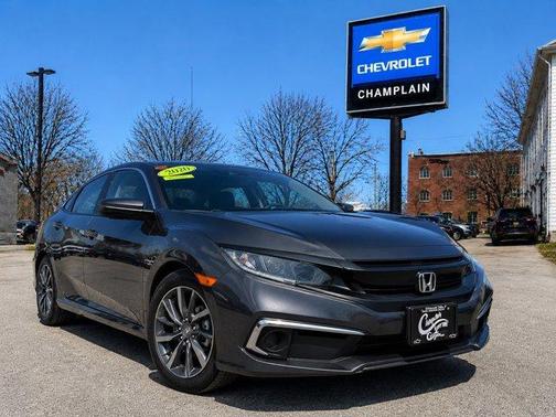 Gray 2020 Honda Civic EX