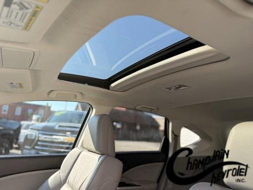 Gray 2014 Honda CR-V EX-L