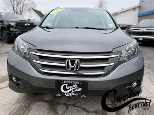 Gray 2014 Honda CR-V EX-L