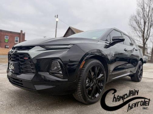 Black 2021 Chevrolet Blazer RS