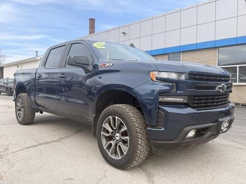 Northsky Blue Metallic 2021 Chevrolet Silverado 1500 RST