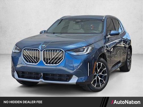 Arctic Race Blue Metallic 2025 BMW X3 30 xDrive