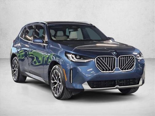Arctic Race Blue Metallic 2025 BMW X3 30 xDrive