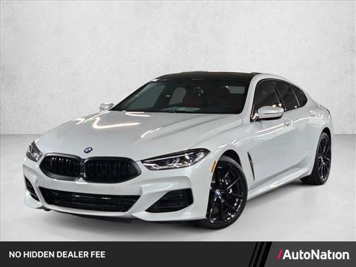 Mineral White Metallic 2025 BMW 840 Gran Coupe i
