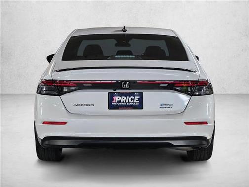 White 2024 Honda Accord Hybrid Sport