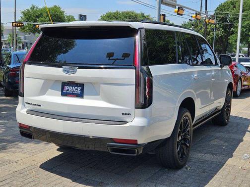 Crystal White Tricoat 2024 Cadillac Escalade Sport Platinum