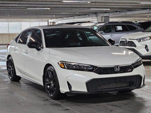 Platinum White Pea 2025 Honda Civic Si Base