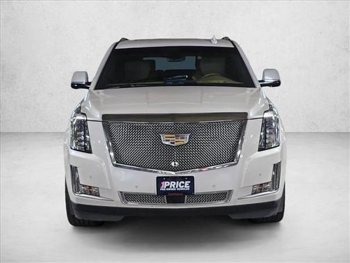 Crystal White Tricoat 2019 Cadillac Escalade ESV Platinum