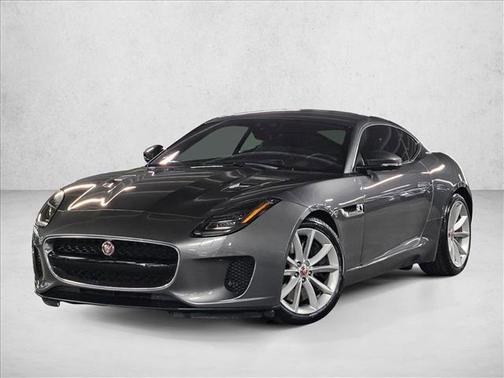 Silver/Gray 2018 Jaguar F-TYPE 380HP