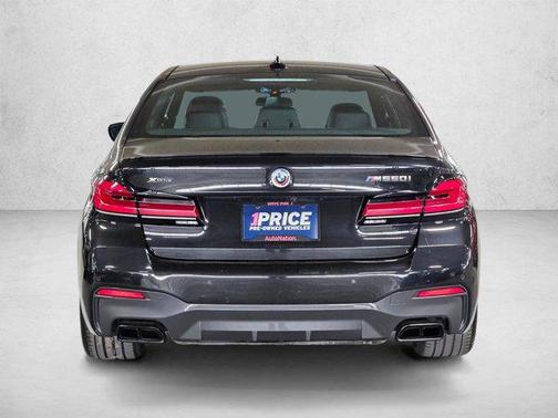 Black Sapphire Metallic 2023 BMW M550 i Xdrive