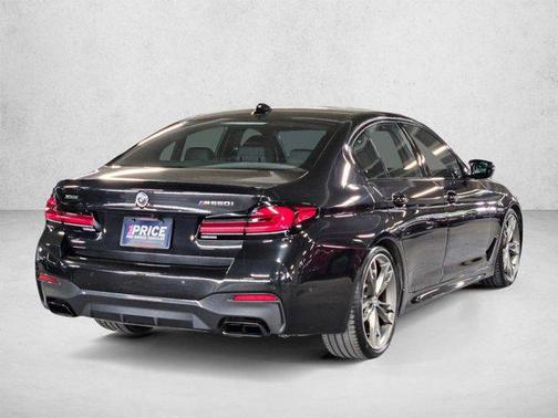 Black Sapphire Metallic 2023 BMW M550 i Xdrive