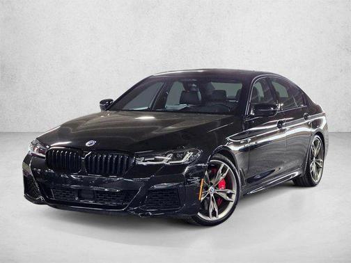 Black Sapphire Metallic 2023 BMW M550 i Xdrive