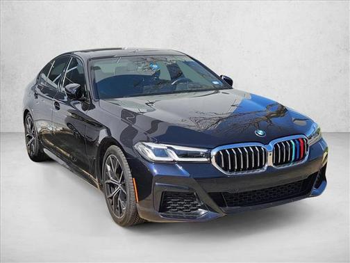 Carbon Black Metallic 2021 BMW 530 530i