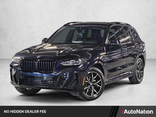Carbon Black Metallic 2024 BMW X3 sDrive30i