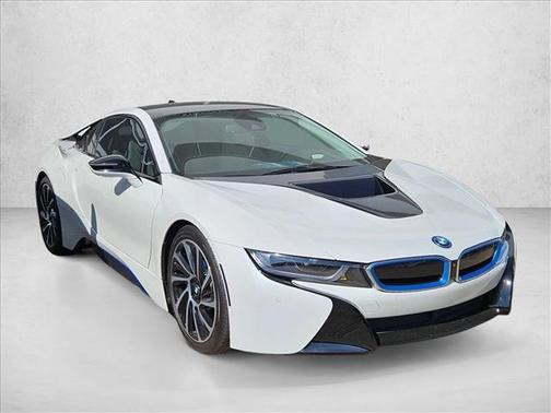 White 2016 BMW i8 2dr Cpe